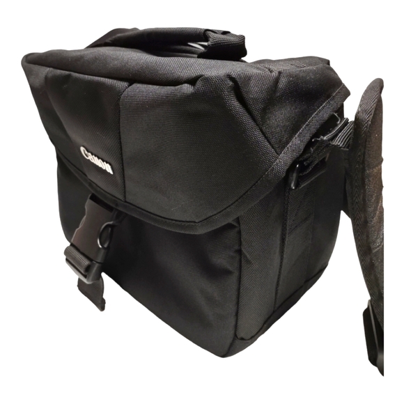 Canon Camera Case EOS Black Shoulder Bag - Picture 5 of 8